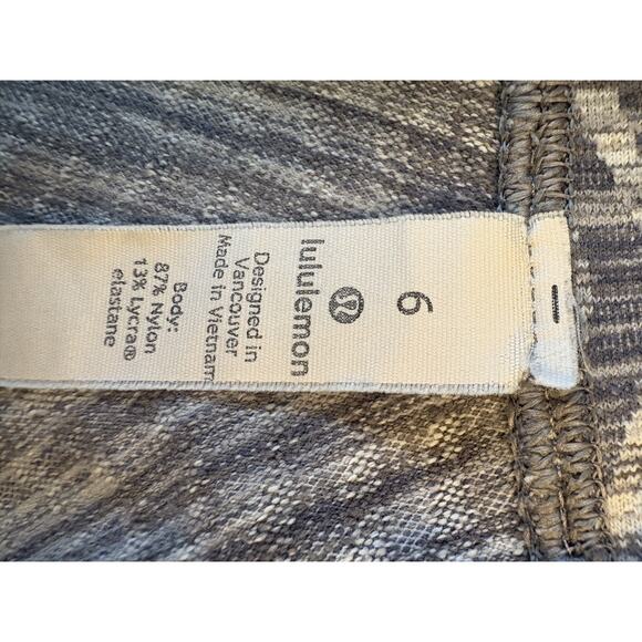 Lululemon Wunder Under Sz 6 High Rise Tights Style W5CAJS Wicking 4 Way Stretch - Picture 2 of 6